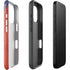 Puerto Rico Flag Distressed iPhone 16 Pro Max Impact Case